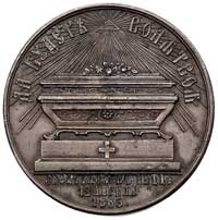 medal wybity z okazji śmierci carewicza Mikołaja