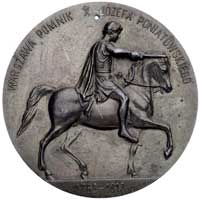 medalion- pomnik księcia Józefa Poniatowskiego w