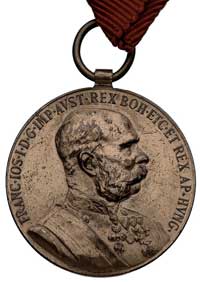 Jubileuszowy medal 1898 \Signum Memoriae, brąz