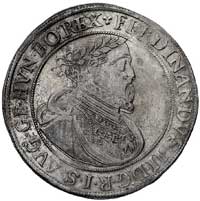 talar 1630, Nagy Banya, Aw: Popiersie cesarza i napis wokoło, Rw: Dwugłowy orzeł, litery N-B i nap..