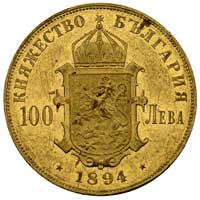 100 lewa 1894 / KB, Krzemnica, Fr. 2, złoto, 32.