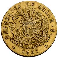 8 escudo 1851, Fr. 41, złoto, 26.99 g