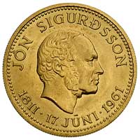 500 koron 1961, Fr. 1, złoto, 8.96 g