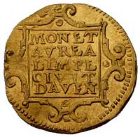 dukat 1634, Deventer, Delm. 1088 (R3), Fr. 26, złoto, 3.47 g