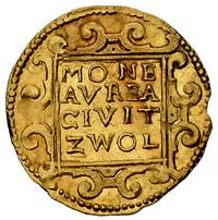 dukat 1652, Zwolle, Delm. 1133, Fr. 213, złoto, 