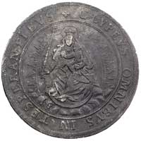 Maksymilian I 1598-1651 jako elektor, talar, 1625, Aw: Tarcza herbowa i napis wokoło, Rw: Madonna ..