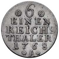 1/6 talara 1768 A, Berlin, Schrötter 597, Olding