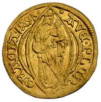 dukat 1497, Hamburg, Gaedechens 87, Fr. 1100, złoto, 3.48 g
