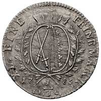 1/3 talara 1785, Drezno, Buck 151 f, ładnie zachowana moneta