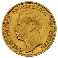 20 marek 1908/A, Berlin, J. 226, Fr. 3795, złoto