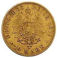 10 marek 1879/F, Stuttgart, J.292, Fr. 3873, złoto, 3.93 g