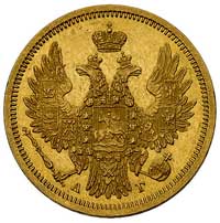 5 rubli 1853, Petersburg, Bitkin 35, Fr. 138, zloto, 6.55 g