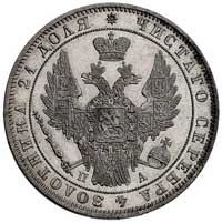 rubel 1849, Petersburg, Bitkin 153, Uzd. 1668, piękny egzemplarz