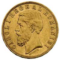 20 lei 1890, Bukareszt, Fr. 3, złoto, 6.45 g