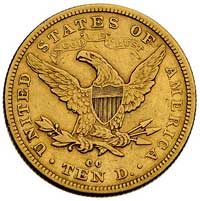 10 dolarów 1880, Carson City, Fr. 161, złoto, 16.64 g, rzadkie