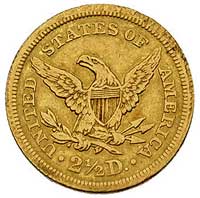 2 1/2 dolara 1843, Filadelfia, Fr. 114, złoto, 4.09 g