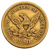 2 1/2 dolara 1871, San Francisco, Fr. 119, złoto