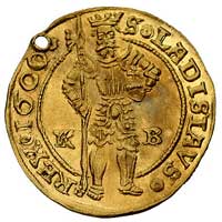 dukat 1606, Krzemnica, Huszar 1003. Fr. 34, złoto, 3.48 g, mała dziurka