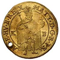 dukat 1616, Krzemnica, Huszar 1083, Fr. 37, złoto, 3.49 g, mała dziurka