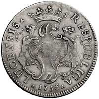 scudo 1756, Aw: Tarcza herbowa i napis wokoło, R