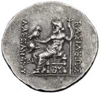 MACEDONIA- Aleksander III Wielki 336- 323 pne, tetradrachma mennica Byblos, Aw: Głowa Aleksandra w..