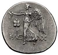 PAMFILIA- Side, tetradrachma 230-180 pne, Aw: Głowa Ateny w hełmie korynckim w prawo, Rw: Nike z w..