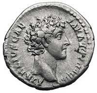 Antonin Pius i Marek Aureliusz 138-161, denar, A