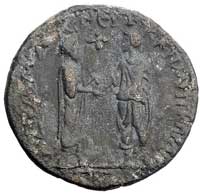 PONT- Amasia, Marek Aureliusz i Lucjusz Werus 161-169, AE-32 165 r., Aw: Popiersie Marka Aure- liu..