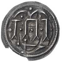Harald Sinozęby 925-950, półbrakteat stylizowany na typ Carolus-Dorestad, mennica Hedeby; Imitacja..