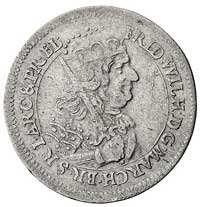 ort 1675, Królewiec, odmiana z datą cyframi rzymskimi, Schrötter 1632, Neumann 11.117 a