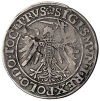 szóstak 1535, Elbląg, H-Cz. 361 (R3), Bahr. 9213, T. 90, wada blachy, bardzo rzadka moneta ze star..