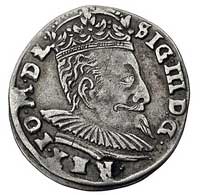 trojak 1596, Wilno, odmiana z datą 15 III 96, Ku