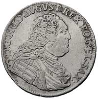 gulden (2/3 talara) 1763, Drezno, Kam. 1387 (R1), Dav. 831