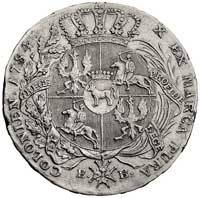 talar 1784, Warszawa, Plage 405, Dav. 1620, moneta naprawiana