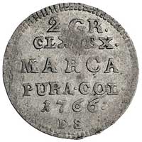 2 grosze srebrne 1766, Warszawa, Plage 244