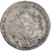 2 grosze srebrne 1767, Warszawa, Plage 245, drobna wada blachy