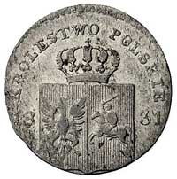 10 groszy 1831, Warszawa, łapy Orła zgięte, Plag