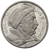 10 złotych 1933, Jan III Sobieski, Parchimowicz P-153 b, nakład 100 sztuk, moneta wybita stemplem ..