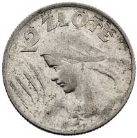 2 złote 1924, Głowa Kobiety, litera H, Parchimowicz P-133 d, nakład 60 sztuk, moneta wybita odwróc..