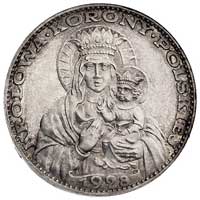 2 złote 1928, Matka Boska z Dzieciątkiem, Parchimowicz P-194 a, nakład nieznany, srebro 10.25 g, m..