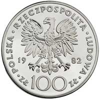 100 złotych 1982, Szwajcaria, Jan Paweł II, Parchimowicz 294 a, wybito 8700 sztuk