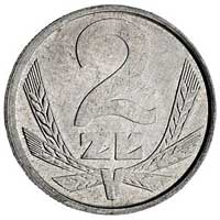 2 złote 1983, Warszawa, aluminium, 1.00 g, egzem