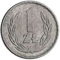 1 złoty 1967, Warszawa, Parchimowicz 213 d, rzad