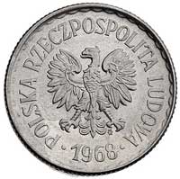 1 złoty 1968, Warszawa, Parchimowicz 213 e, rzadkie