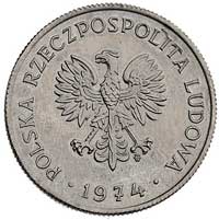 10 złotych 1974, Bolesław Prus, na rewersie wypukły napis PRÓBA, Parchimowicz P-285 b, wybito 40 s..