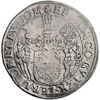 talar 1633, moneta z tytułem biskupa kamieńskiego, Hildisch 302, Dav. 7282, rysy w tle, ślad po za..