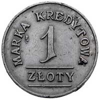 Jarosław, 1 złoty Spółdzielni 3 p.p., Bart. 3 (R7b), aluminium, ładnie zachowany egzemplarz