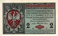 2 marki polskie 9.12.1916, \jenerał, Miłczak 3a