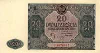 20 złotych 15.05.1946, seria G, Miłczak 127b, Pick 127