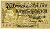 25 guldenów 22.10.1923, Miłczak G30, Ros. 821, n